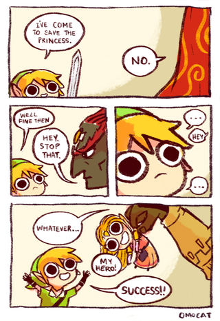 Illustration for article titled Damn It, Link, Put Those Eyes Away